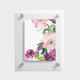 love me more Floating Acrylic Print