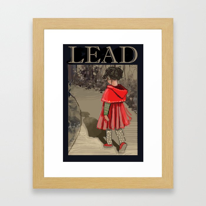 Lead Framed Art Print