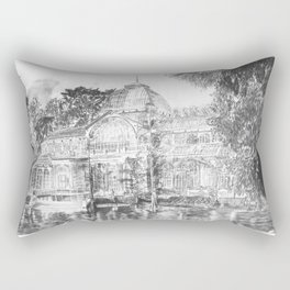 Crystal Palace (El Retiro Park - Madrid) Rectangular Pillow