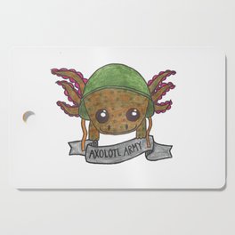 Wild Type Axolotl Cutting Board