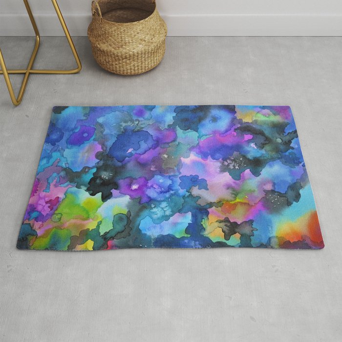 Falaxy Rug | Abstract, Painting, Space