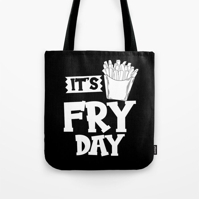 French Fries Fryer Cutter Recipe Oven Tote Bag