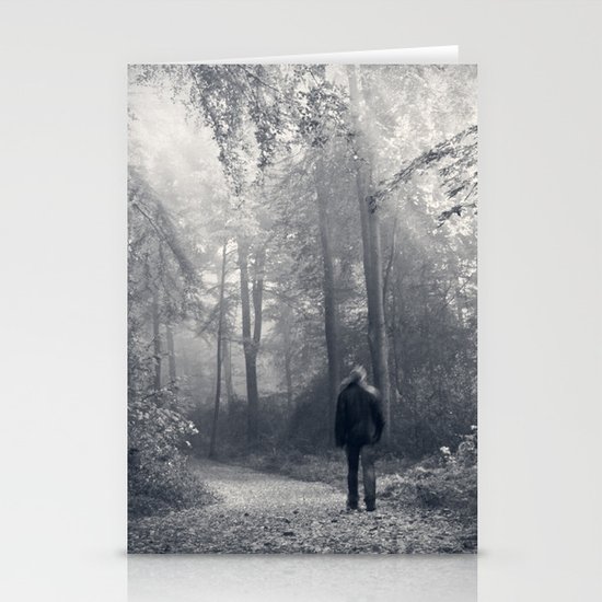 in the forest of light Stationery Cards