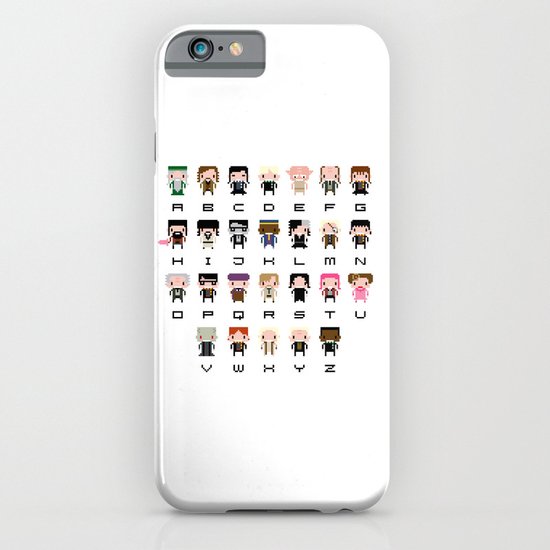Harry Potter Alphabet iPhone & iPod Case