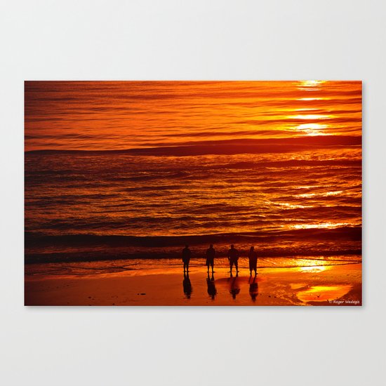 The Watchers Canvas Print