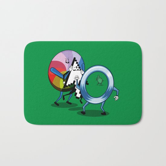 System bullies Bath Mat