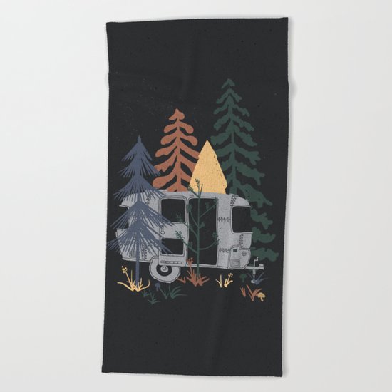 Wild Airstream... Beach Towel