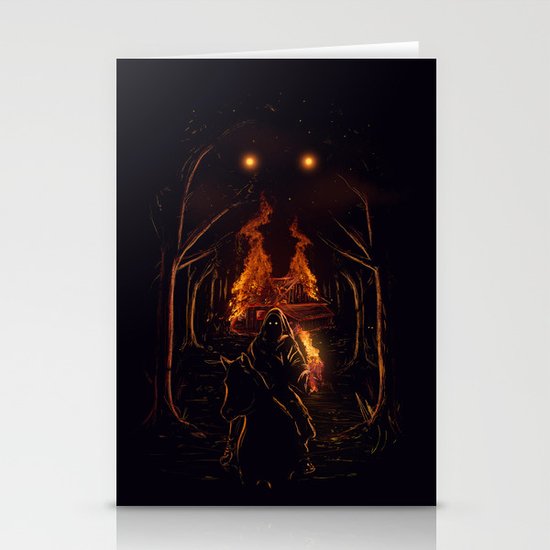 The Arsonist Stationery Cards