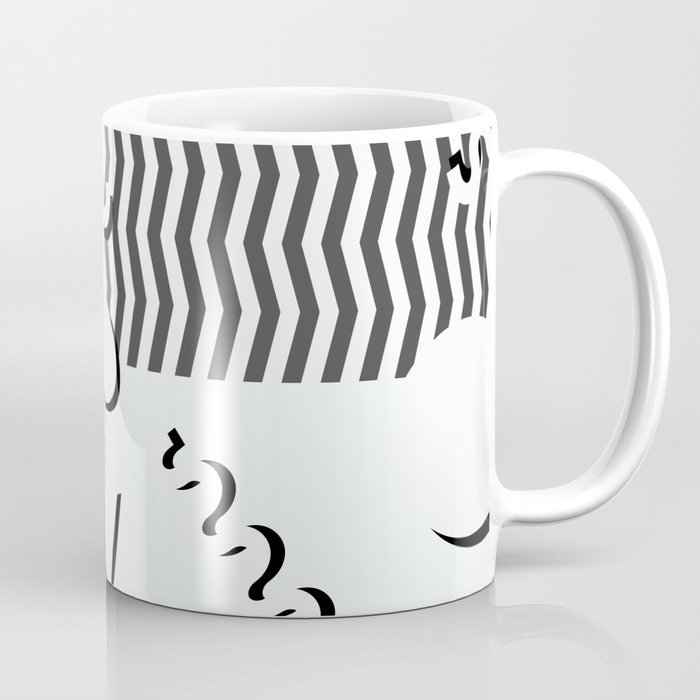 Pale 80s Pattern Coffee Mug