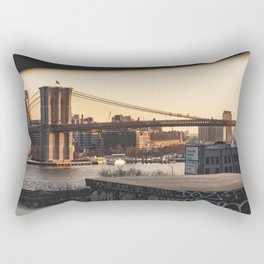 Brooklyn Bridge Rectangular Pillow