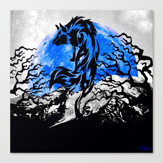 WOLF Canvas Print