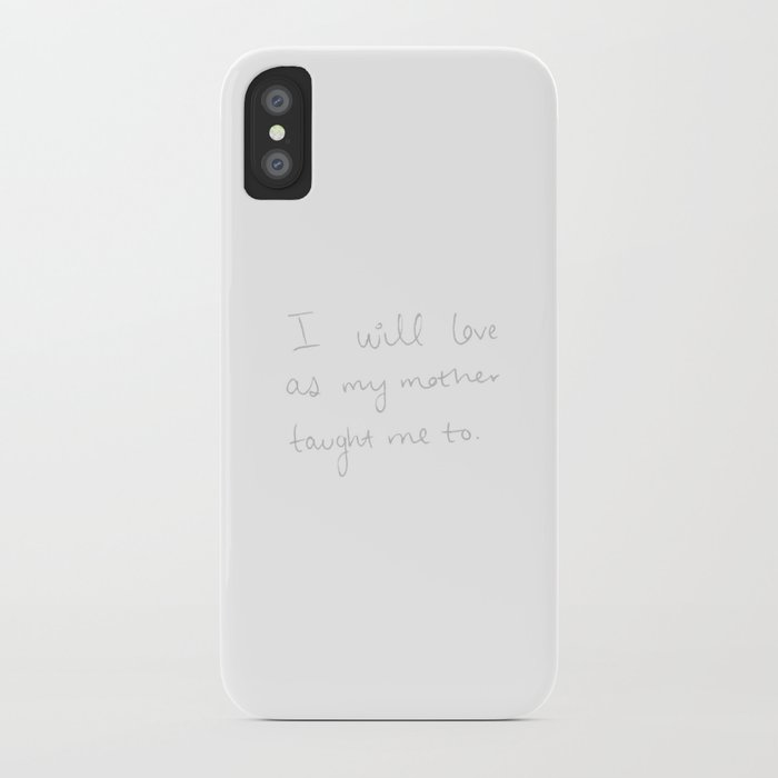 i will love iPhone Case