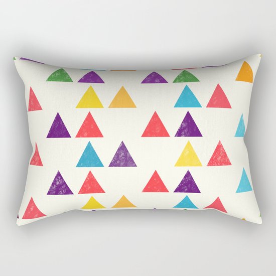 Lovely geometric Pattern XII Rectangular Pillow