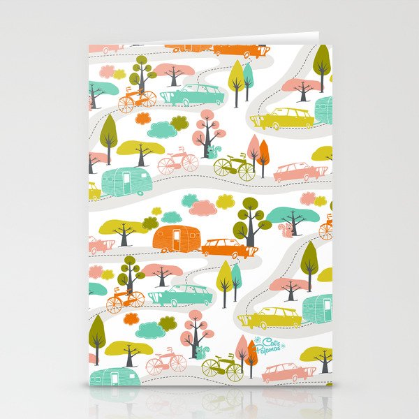 Road Trippin' Stationery Cards