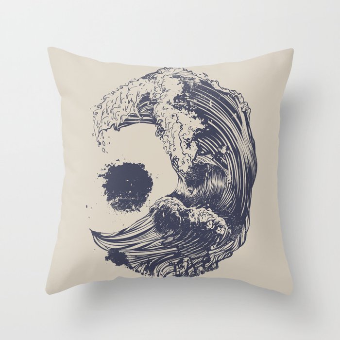 Swell Throw Pillow