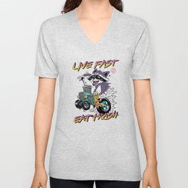 Live Fast! V Neck T Shirt