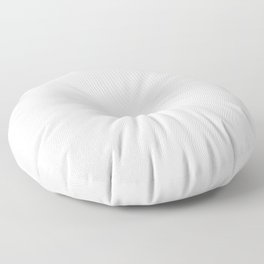 White Snow Floor Pillow