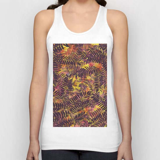 Tropical Abstract Unisex Tank Top