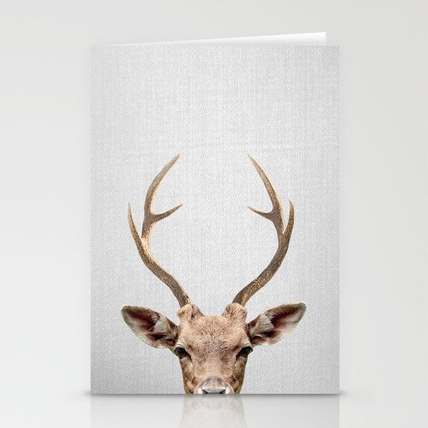 Deer - Colorful Stationery Cards