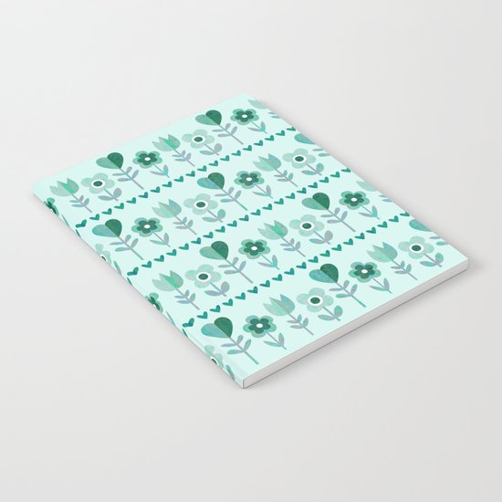 LOVE GARDEN - SEAFOAM Notebook