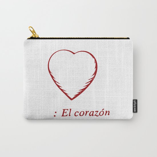 El Corazon Carry-All Pouch