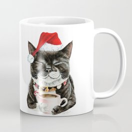 Purrfect Morning Christmas Mug