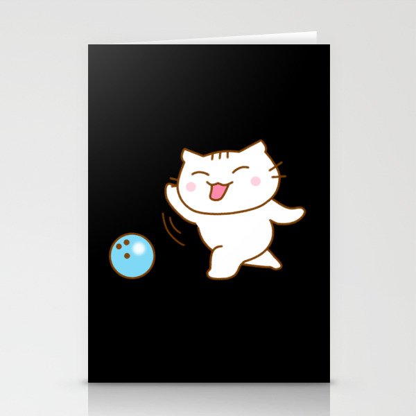 Bowling Paw Master Stationery Cards