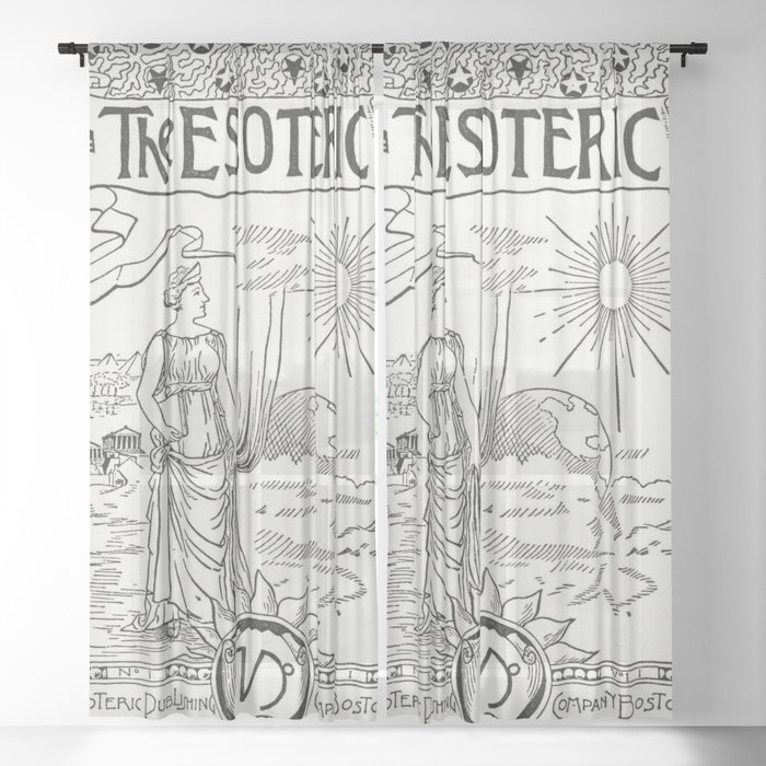 The Esoteric Sheer Curtain