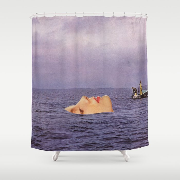 Undercurrent Shower Curtain