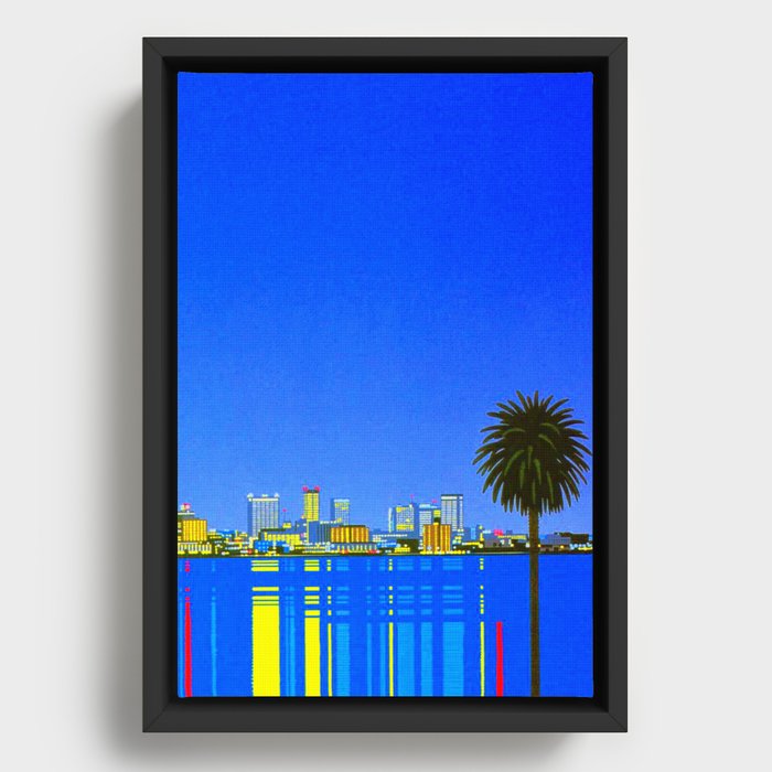 HIROSHI NAGAI Framed Canvas