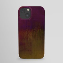 Rich distressed red purple iPhone Case