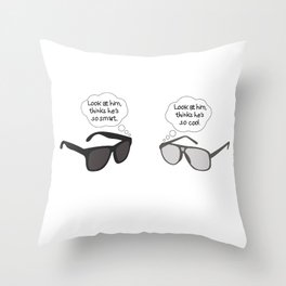 Visual Perspective Throw Pillow