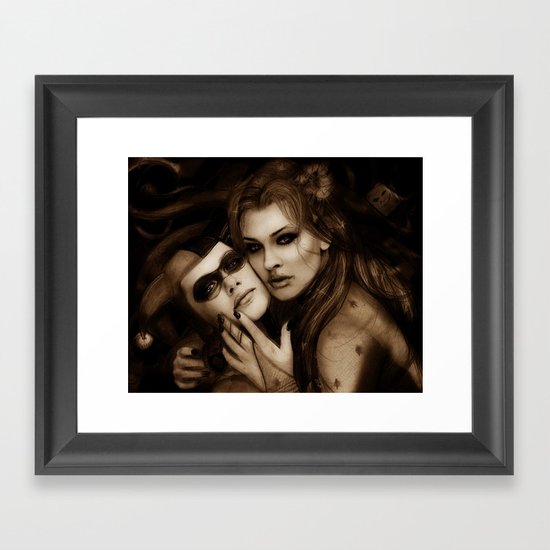 Gotham Sirens Framed Art Print