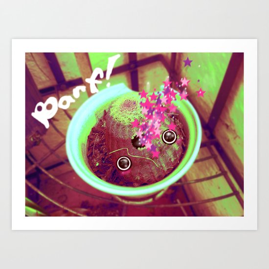 BARF! Art Print