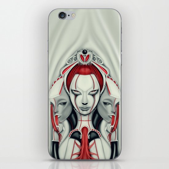 Behind the Curtain iPhone & iPod Skin