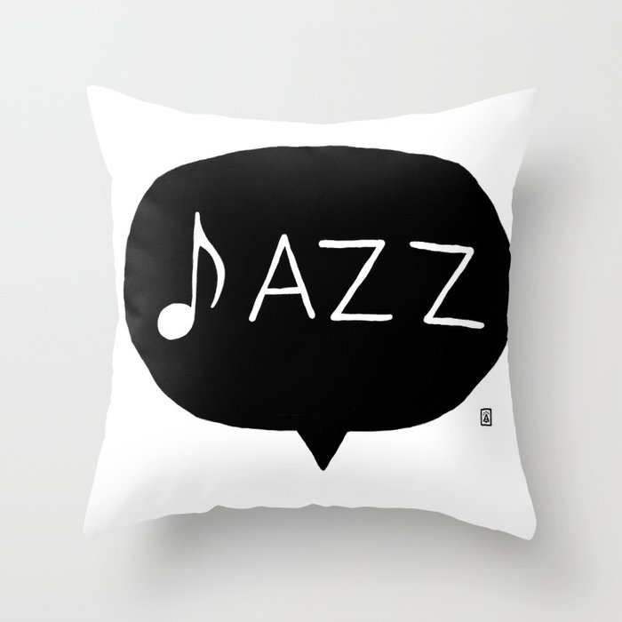 Jazz Throw Pillow