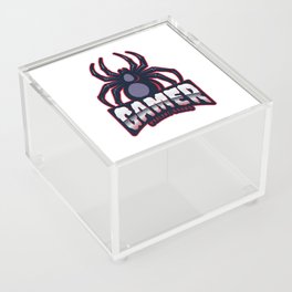 Spider Glowing Red - MrAlanC Brand Gamer Collection Acrylic Box
