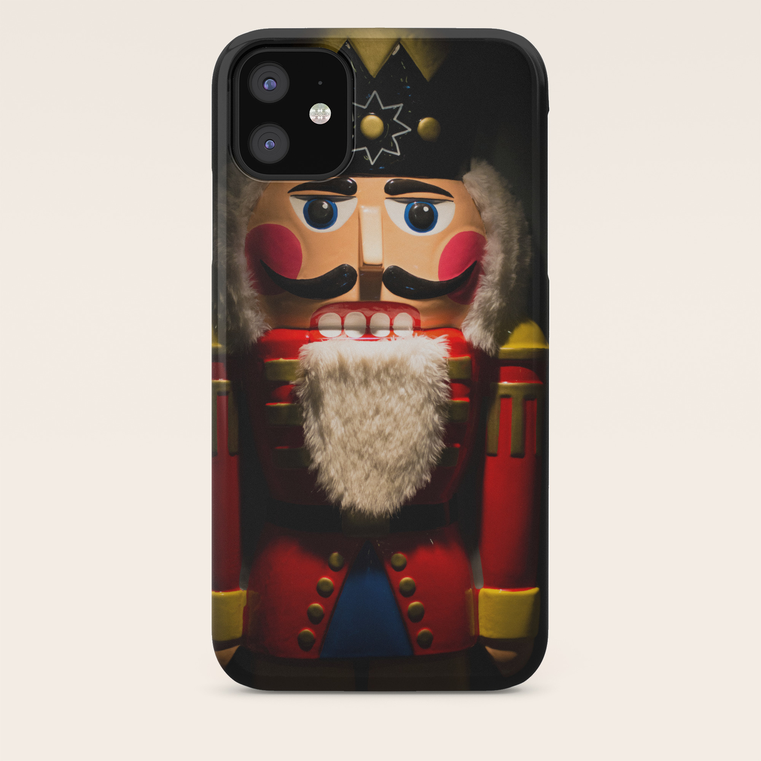 Creepy Christmas Nutcracker Iphone Case By Shawnking Society6