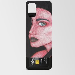 Femme Red Dotwork Android Card Case