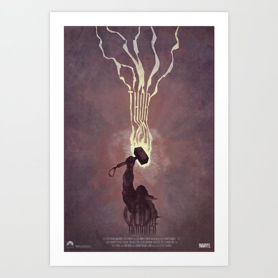Thor Art Print