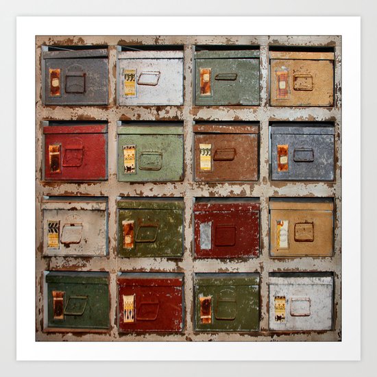 Drawers Art Print