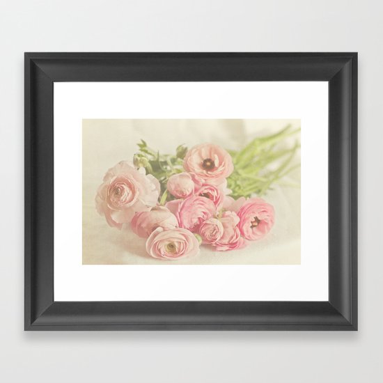 Soft & Delicate Framed Art Print