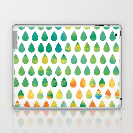 Monsoon Rain Laptop & iPad Skin