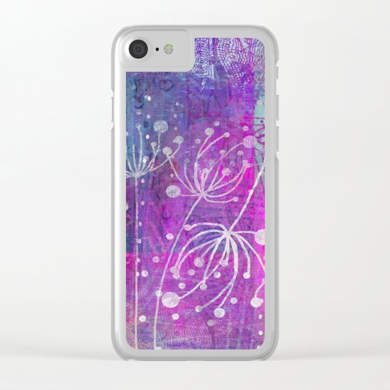 pink dream Clear iPhone Case