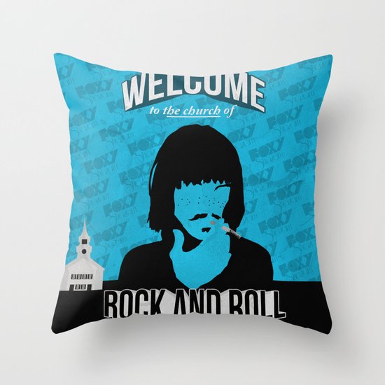 Foxy Shazam - Welcome to the Church of Rock and Roll Throw Pillow