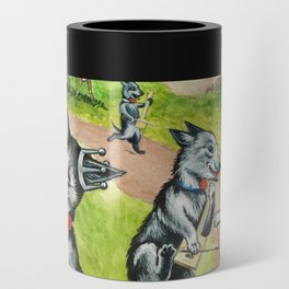 Dancing Dogs by Louis Wain Can Cooler