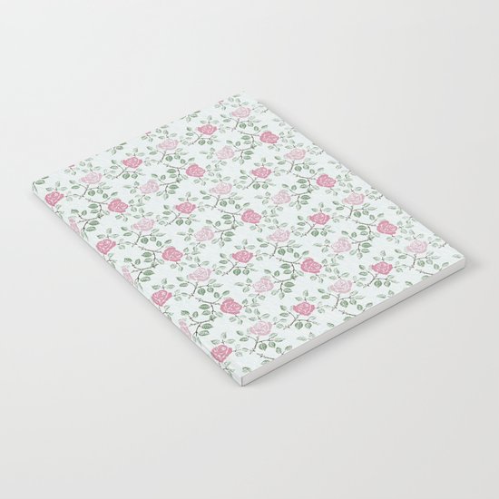 Rose Print Notebook