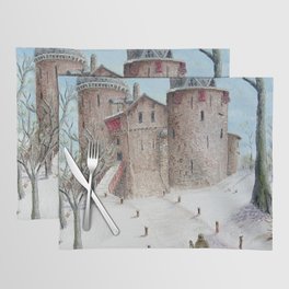 Castell Coch (Red Castle) - Winter Placemat