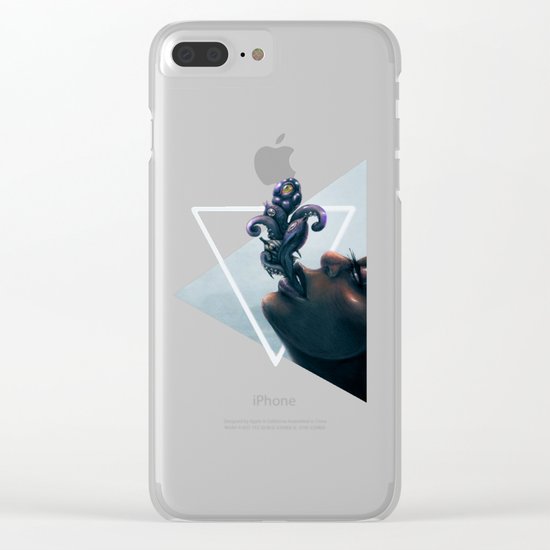 Effervescent in the Pure of Water Clear iPhone Case