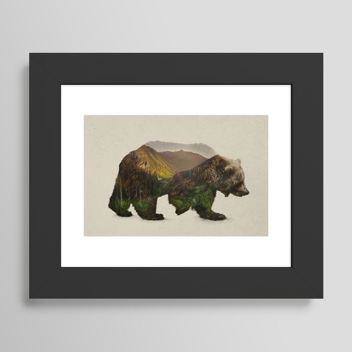 Society6 ケース Davies Babies The Kodiak Brown The Kodiak Brown Bear - Art Print by Davies Babies | GIANT ART
